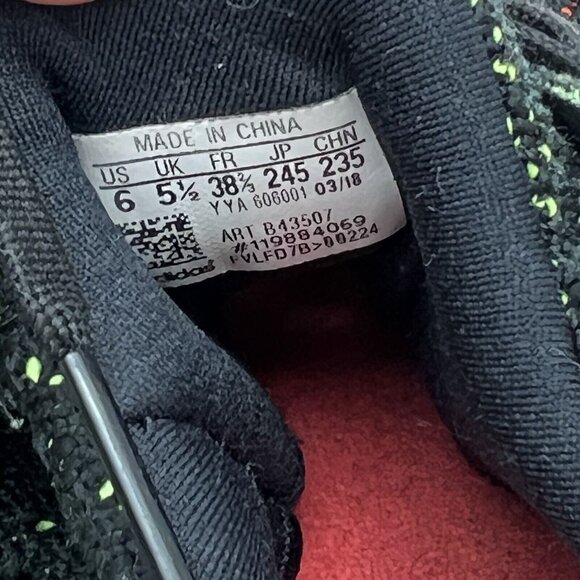 adidas Ultra Boost Clima Core Black Solar Red (Youth) Kids Size 6 B43507 - Picture 9 of 9